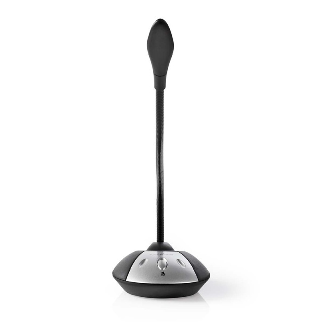 Nedis Mikrofon | Brukes til: Notisbok / Skrivebord | Wired | USB-A Male | Av/på-bryter | Hodetelefonutgang