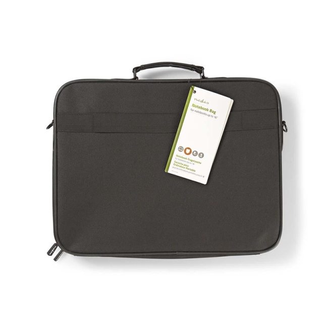 Nedis Notebook Bag | 15 - 16" | Bruk av belte | 2 Rom | 50 mm | 300 mm | 390 mm | Polyester
