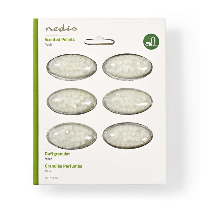 Nedis Støvsuger Dufter | Frisk | 6 Påfyll | Hvit