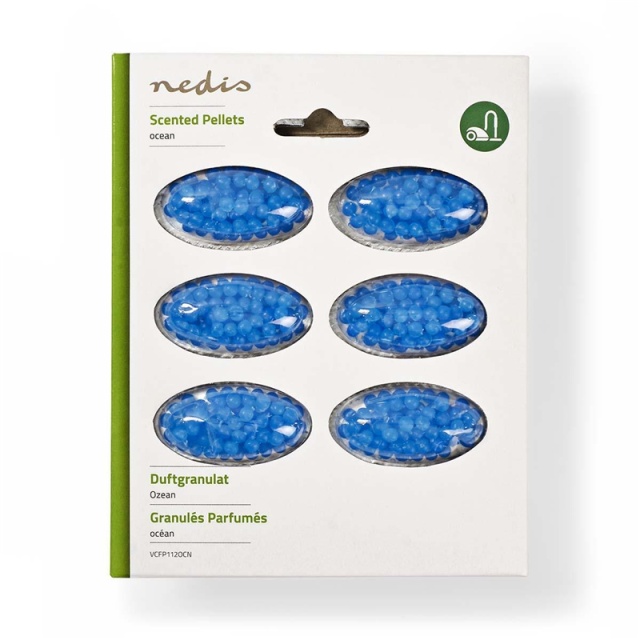 Nedis Støvsuger Dufter | Hav | 6 Påfyll | Blå