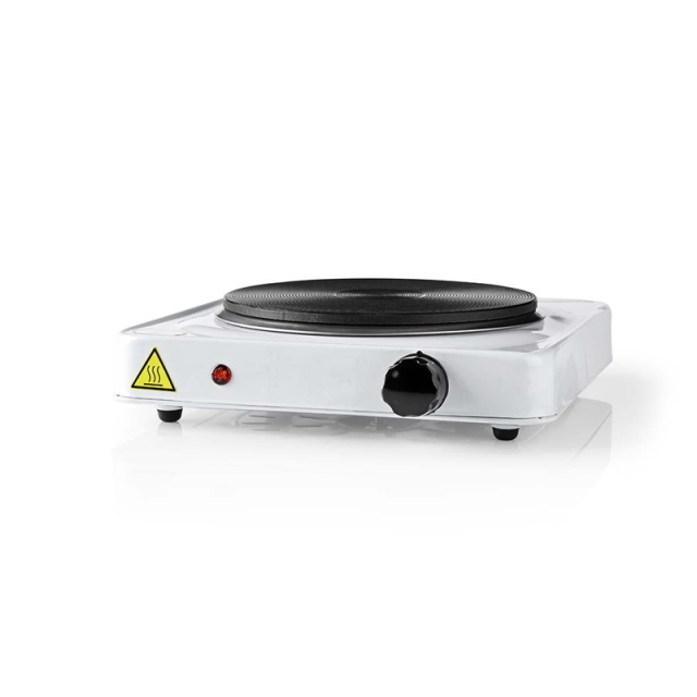 Nedis Elektrisk kokeplate | Kokesoner: 1 | 1500 W | Overopphetings vern | Hvit