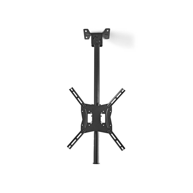 Nedis Full Motion TV Ceiling Mount | 26 - 42 " | Maximum skjerm vekt: 20 kg | Tiltbar | Roterbar | Minimum takhøyde: 716 mm | Maksimal takavstand: 1160 mm | 1 Pivotpunkt(er) | Stål | Sort