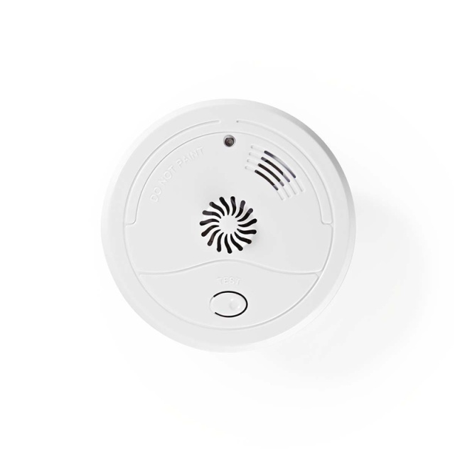 Nedis Heat Alarm | Batteri drevet | batteritid opp til: 1 år | Med test knapp | 85 dB | ABS | Hvit