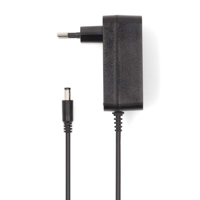 Nedis CCTV Power Adapter | 2.0 A | 12 V DC | 5.5 x 2.1 mm Han | Hann | 1.50 m | Sort