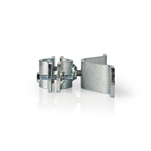 Nedis Satellitt Mast Clamp | Diameter rekkevidde: 38 - 40 mm | Stål | Sølv