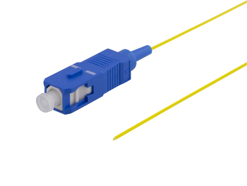 DELTACO OS2 fiberhale, SC, simplex, UPC, 9/125, 1,5 m