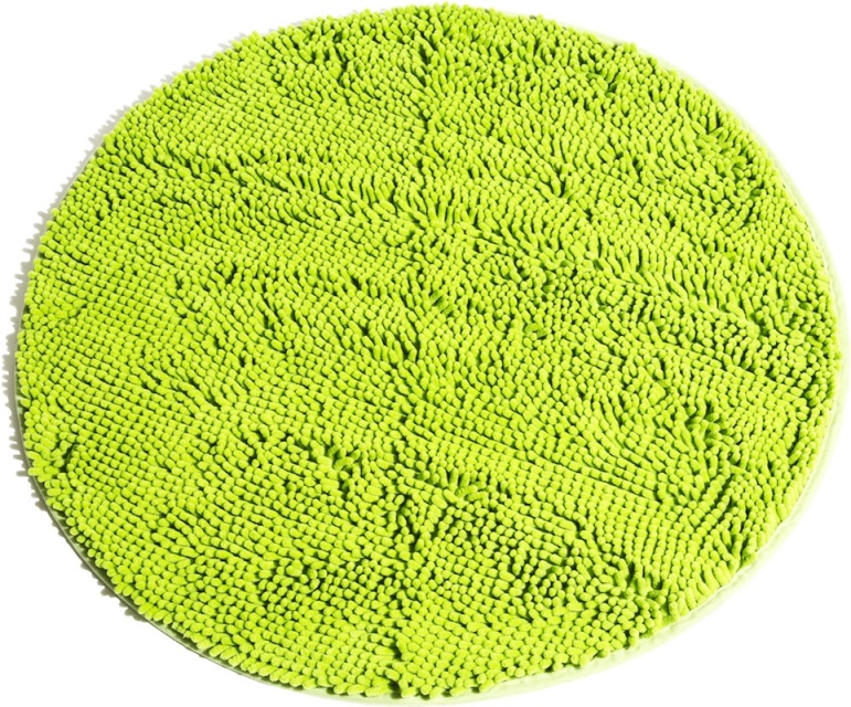 Lord Nelson Baderomsmatte eplegrønn rund 70 cm