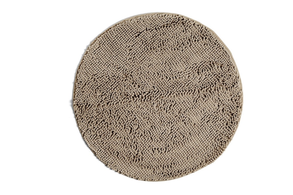 Lord Nelson Baderomsmatte Rund Sand 70 cm