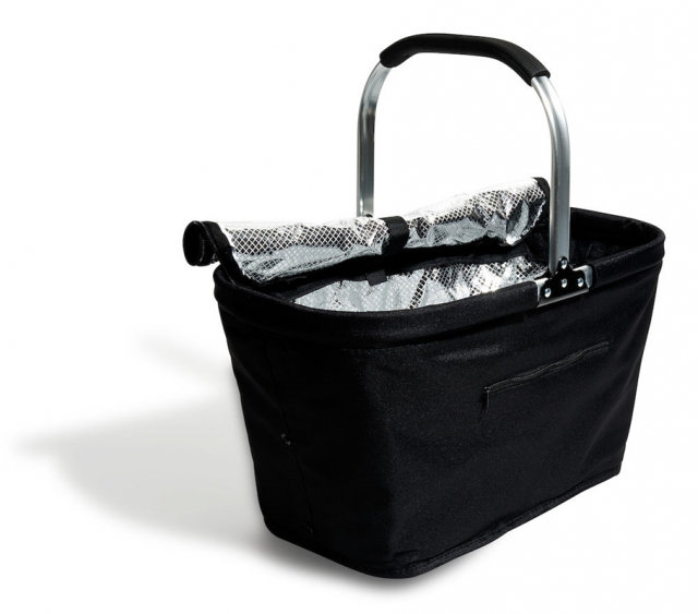 Queen Anne Carry sammenleggbar kjølebag svart 30L