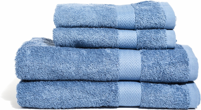 Queen Anne Askersund frottésett Dalablå