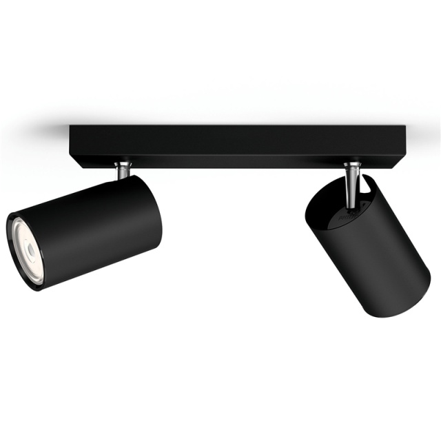 Philips myLiving Kosipo 2 Spotlight svart
