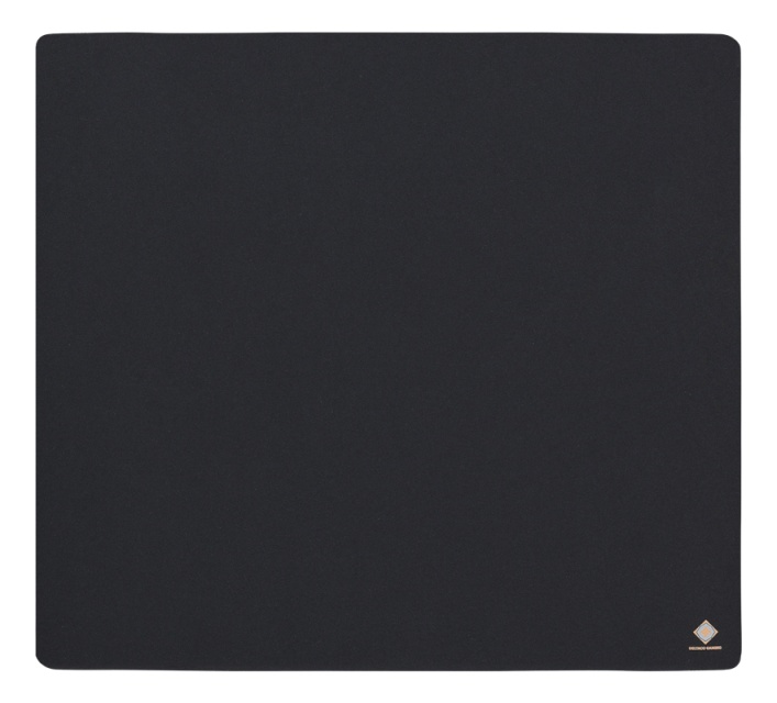 DELTACO GAMING musematte XL, 45x40cm, vaskbart stoff, svart