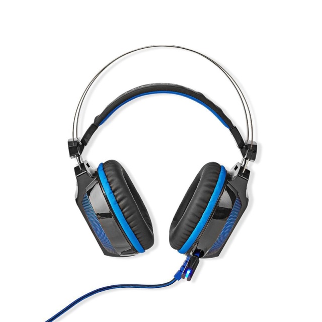 Nedis Gaming Headset | Over-Ear | Surround | USB Type-A | Bøyelig & Uttrekkbar Mikrofon | 2.10 m | Normal Lighting