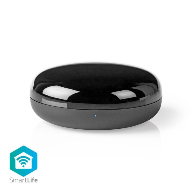Nedis SmartLife IR-fjernkontroll | Universell | Signalområde (siktelinje): 5 m | 38 KHz | USB-Strøm | Android™ / IOS | Sort