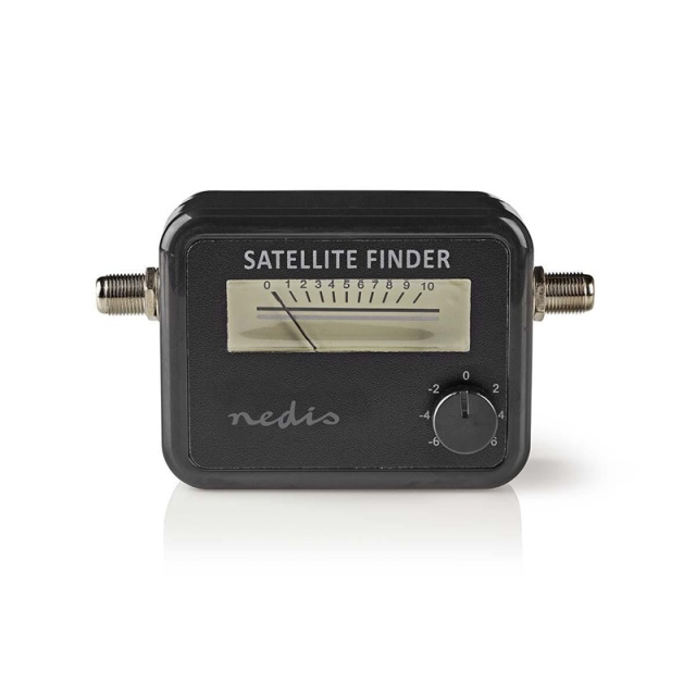 Nedis Satellittsignalstyrke Meter | 950-2400 MHz | Inngangsfølsomhet: 83 dB | Utgangsnivå: 102 dBuV | Sort