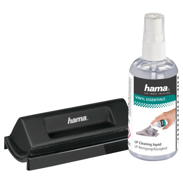 Hama Rengjøringskit Vinylplater Børste og Rengjøringsmiddel 100 ml
