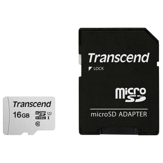 Transcend microSDHC 16 GB U1 (R95/W10)