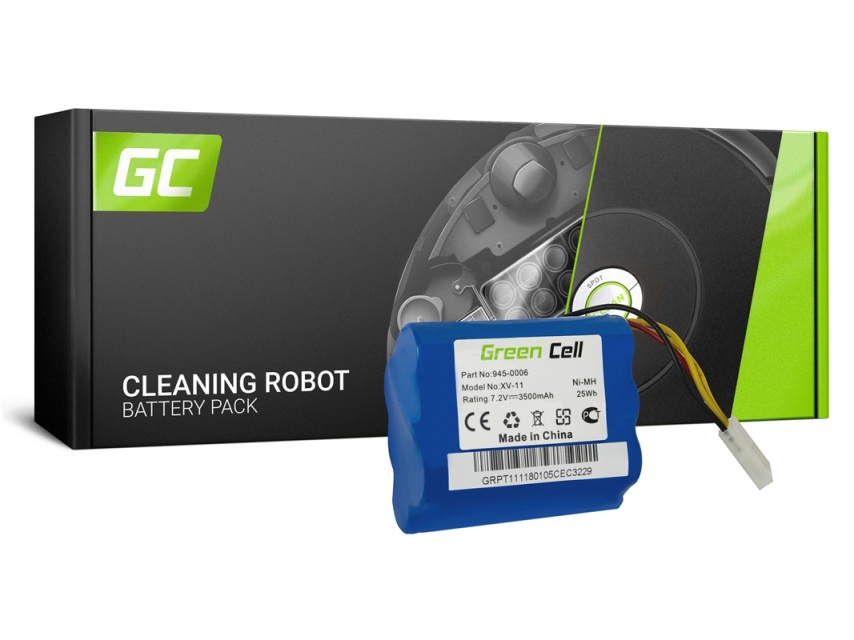 Batteri for Neato 945-0006 XV-11 XV-12 XV-21 XV-25 7,2V 3,5Ah