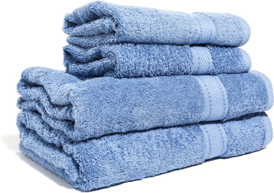 Lord Nelson Frotté Fair Trade Due Blå 70x130 cm