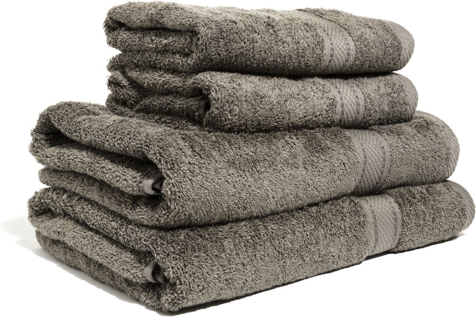 Lord Nelson Frotté Fair Trade Mørkegrå 70x130cm