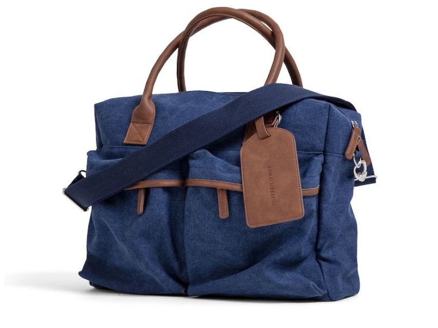 Lord Nelson, kurérveske i lerret, marineblå