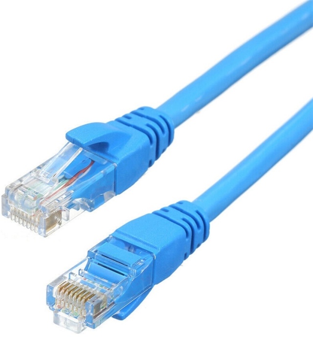 NORDIQZENZ Nettverkskabel UTP RJ45 Cat6 2m, Blå