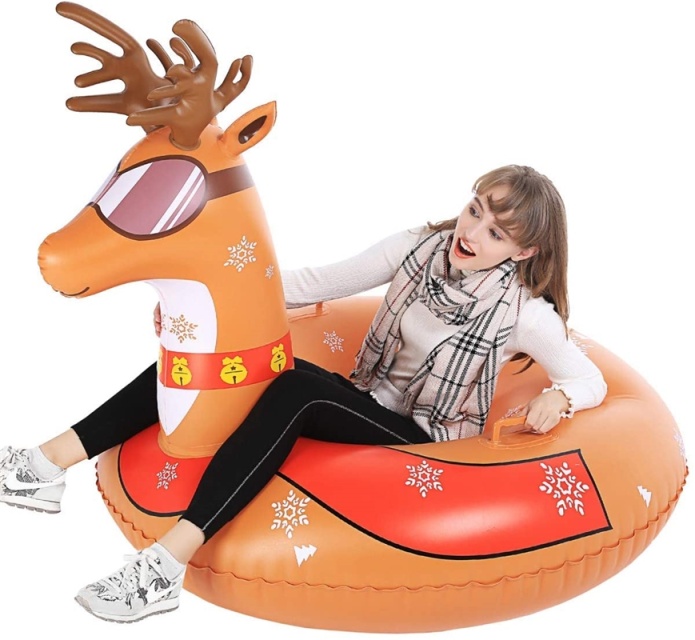 Snø Tube, Oppblåsbar rein