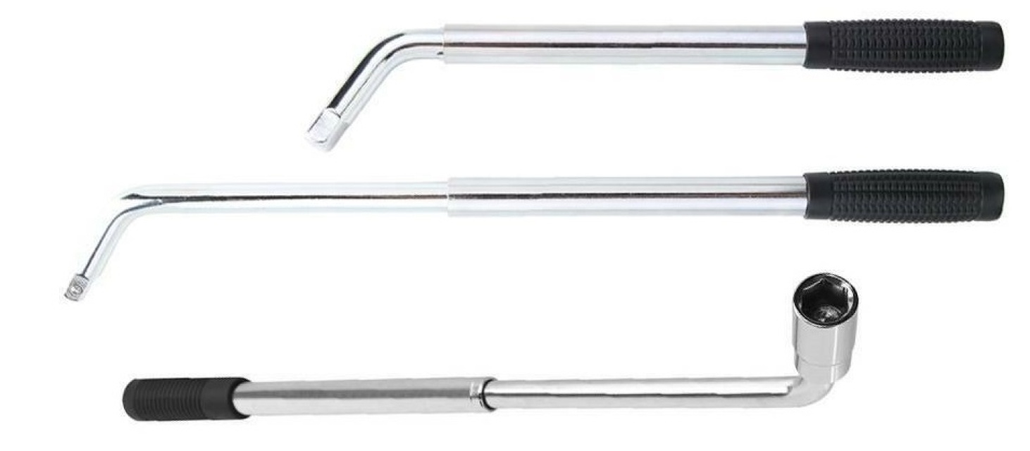 Felgnøkkel med teleskophåndtak