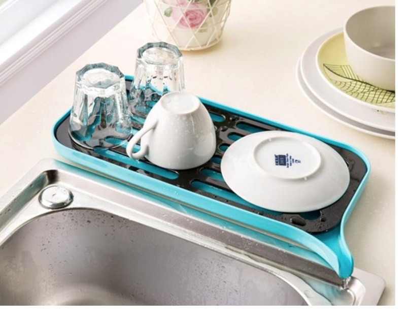 Tørkestativ med avrenning