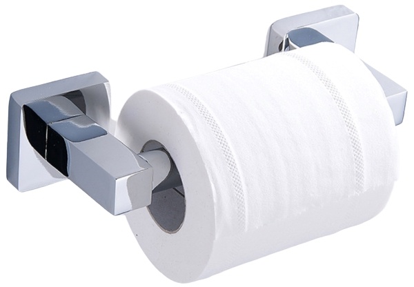 Toalettpapirholder, rustfritt stål