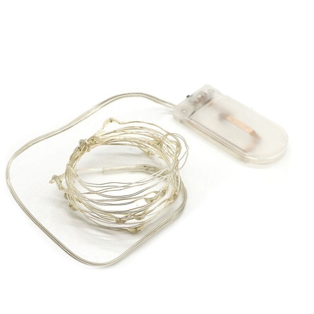 Lysløkke som blinker i 3 mønstre, Varmhvit