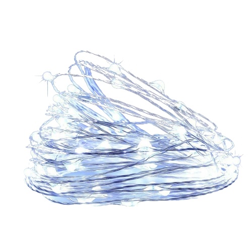 Lysløkke med timer, Kaldhvit