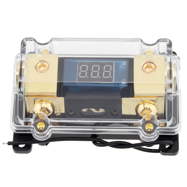 1-i-1-veis sikringsholder for billyd med display, 100A