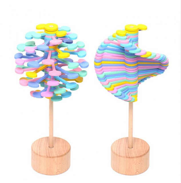 Lollipopter fidget spinning leketøy, Pastellfarger