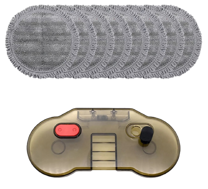 Våtmoppingshode og 6 x puter til Dyson: V7, V8, V10, V11