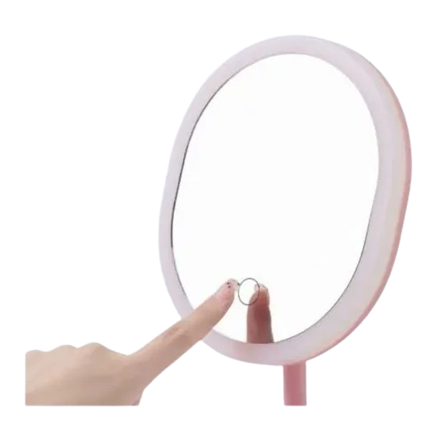 Oppladbart Led Touch Sminkebordsspeil med stativ