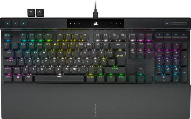 Corsair K70 Pro RGB svart spilltastatur