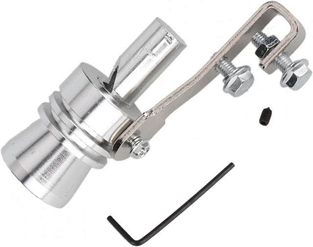 Turbo-fløyte - Sølv - Large