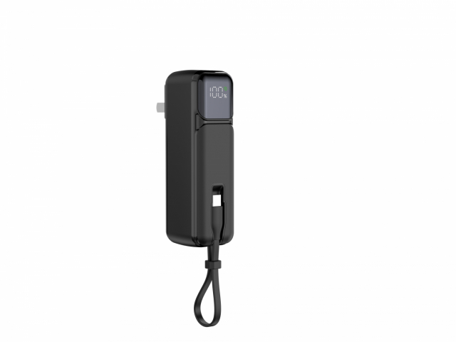 Powerbank vegglader (US) 5000 mAh