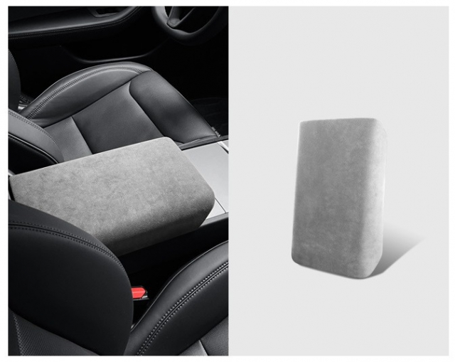Armlenetrekk for Tesla Model 3 & Y, Lysegrå
