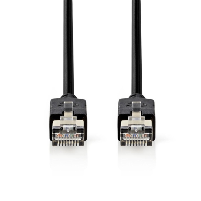 Nedis CAT6 Nettverkskabel | RJ45 Han | RJ45 Han | F/UTP | 20.0 m | Rund | LSZH / PVC | Antrasitt | Vindus boks