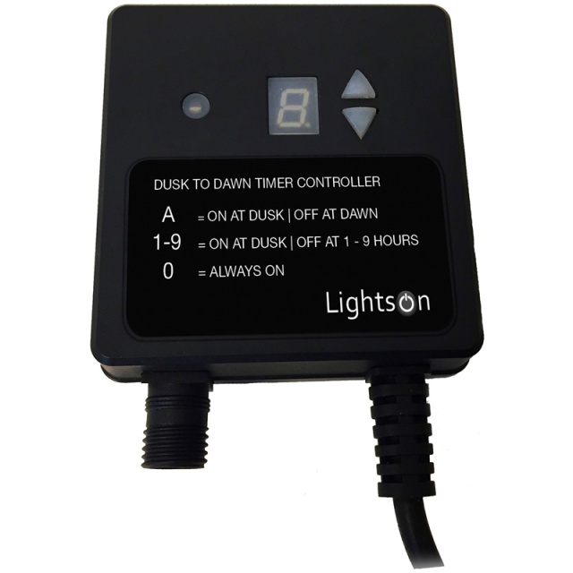 LightsOn Lyssensor/timer maks 150W IP44
