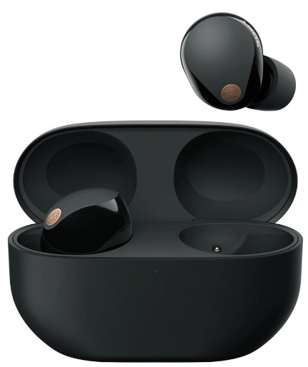 Sony WF-1000XM5 trådløse in-ear-hodetelefoner - svart