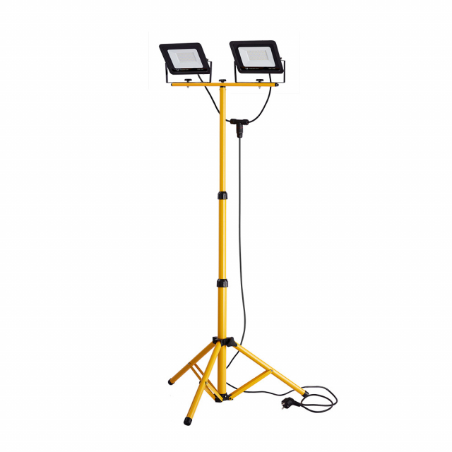 Forever Light LED-arbeidslys 2x30W 6000K med stativ