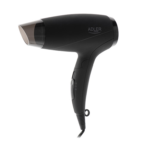 Adler AD 2266 Hårføner 1200W, Svart