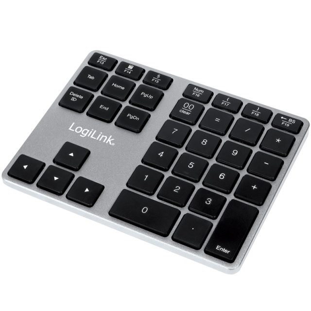 LogiLink Trådløst numerisk tastatur med piltaster