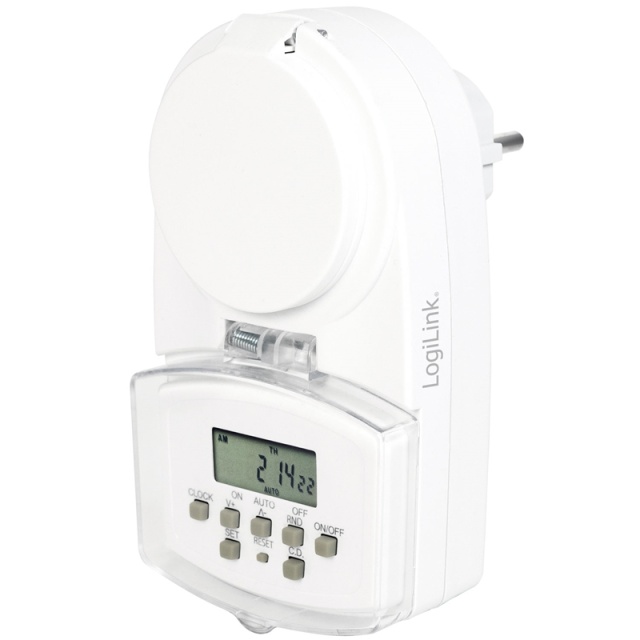 LogiLink Utendørs timer Digital 1800W IP44