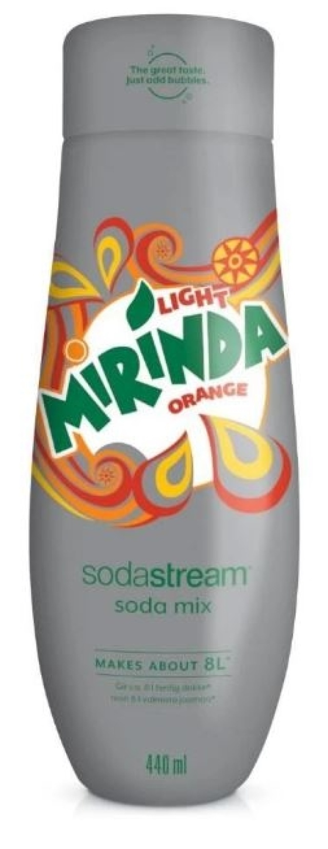 SodaStream Mirinda Light 440 ml - gir 8 liter