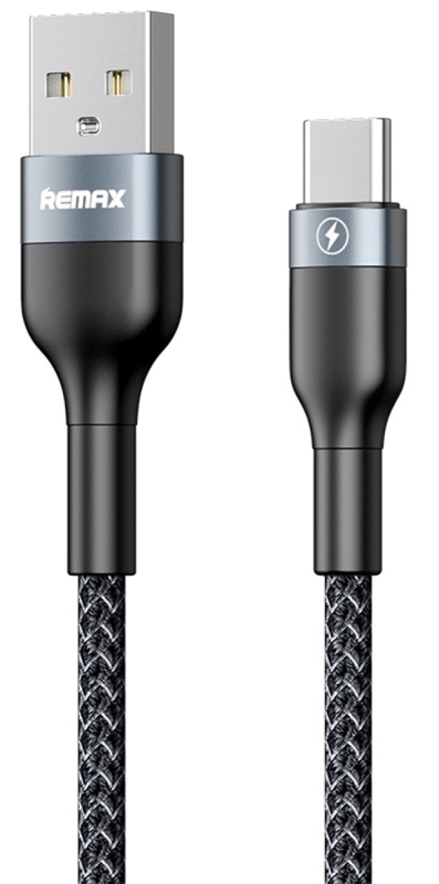 Remax Flettet USB-A til USB-C-kabel 2,4A, 1 m