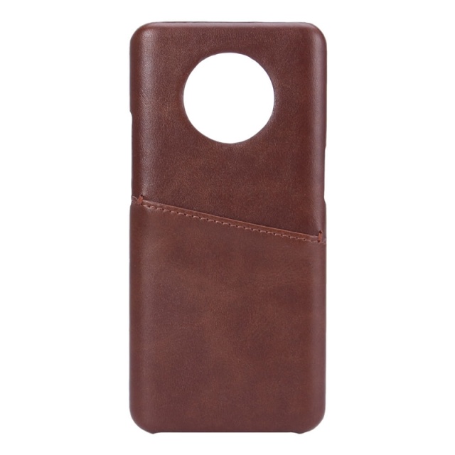 Onsala Mobildeksel Brun med Kortlomme Oneplus 7T